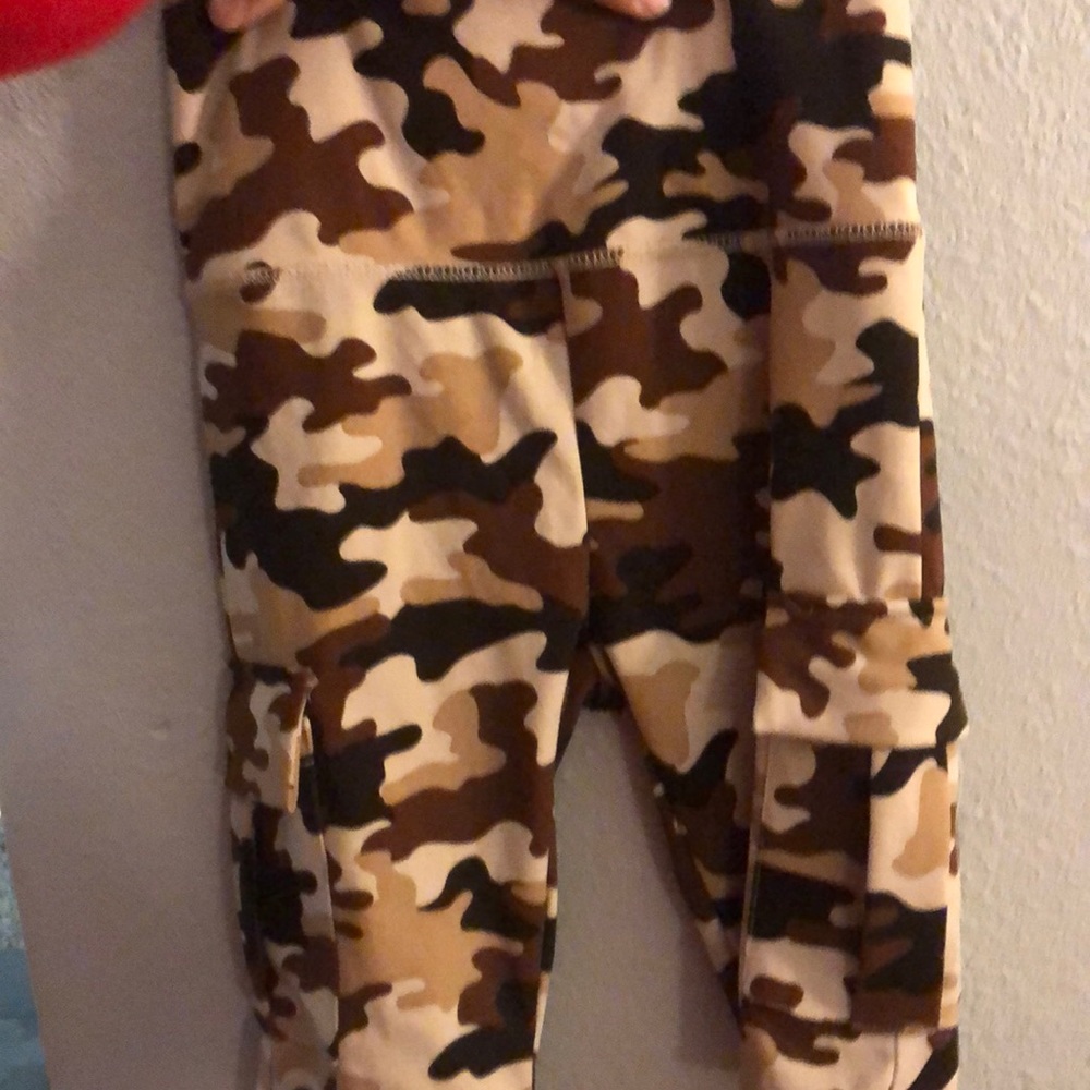 Shosho biker shorts camo high waist